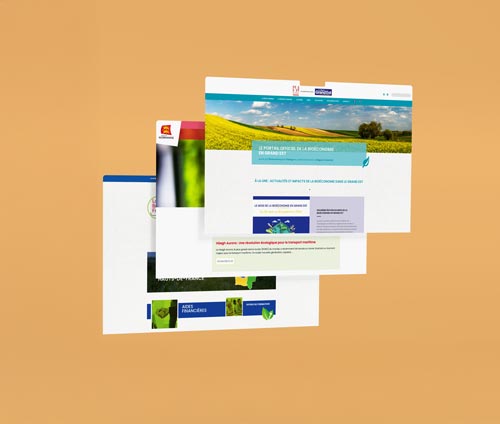 Site web portail régional bioéconomie
