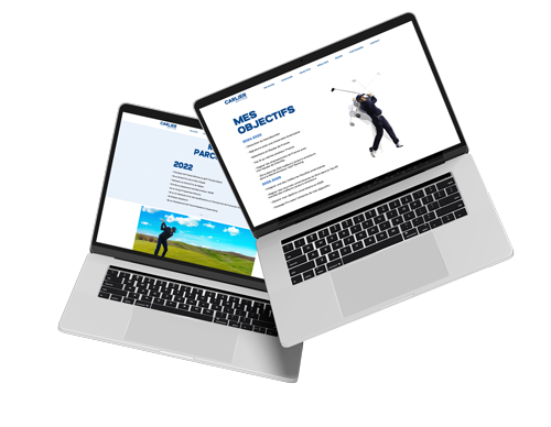 Créer un site web pour un sportif : Arthur Carlier