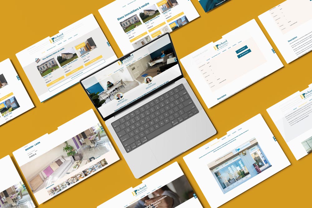 Créer un site web pour une agence immobilière à Laon