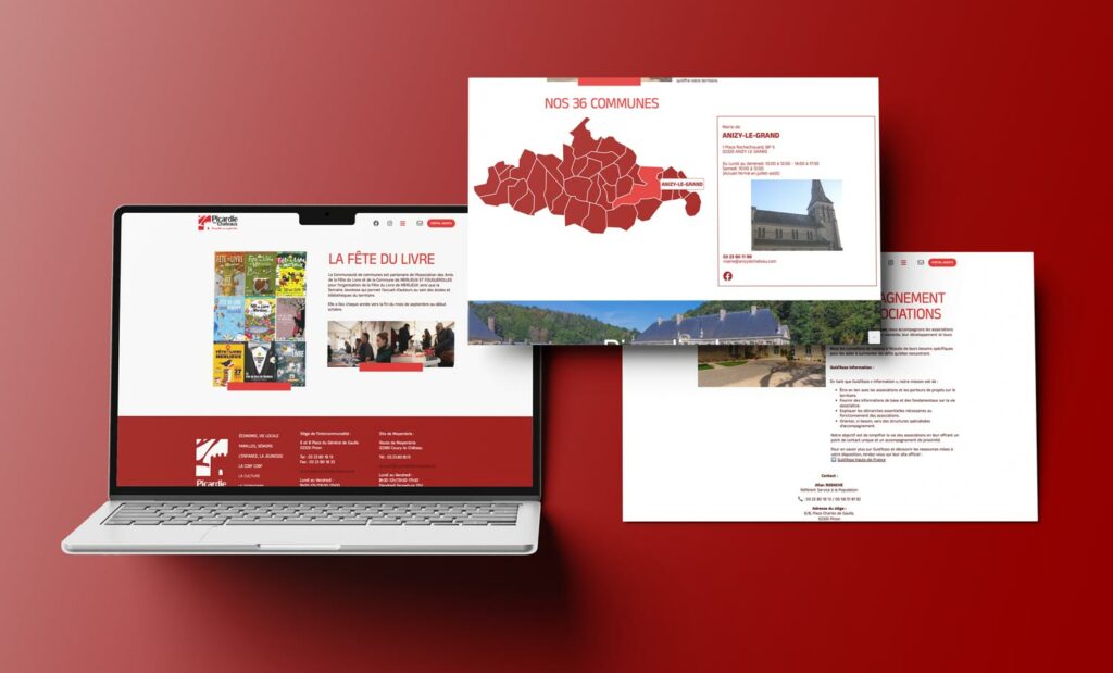 Création de site pour une Communauté de Communes