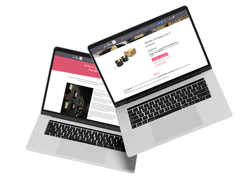 Site web avec un catalogue de produits, le Clos 47