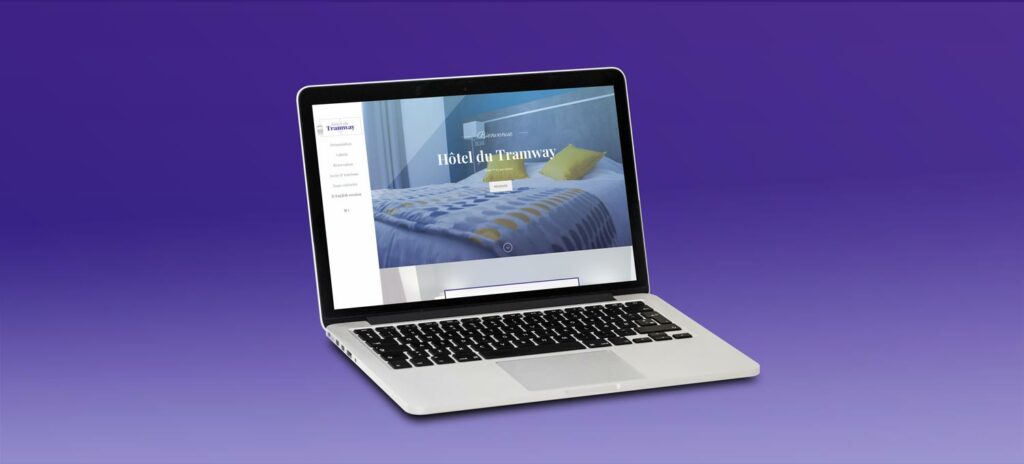 Création de site pour un hôtel