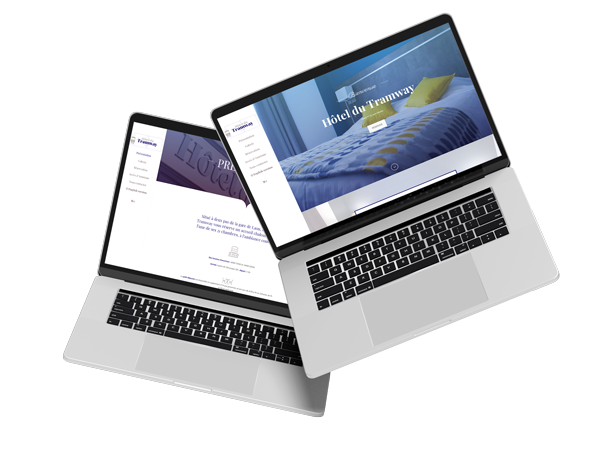 Création de site pour un hôtel