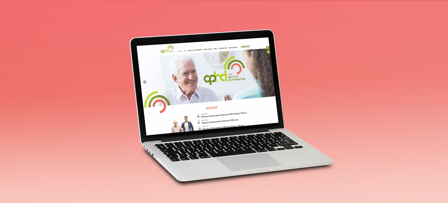 Refonte du logo et du site web de l'organisme de formation CPHD